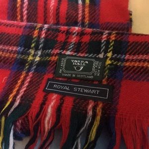 Royal Stewart Pure Wool Scarf Made in Scotland
